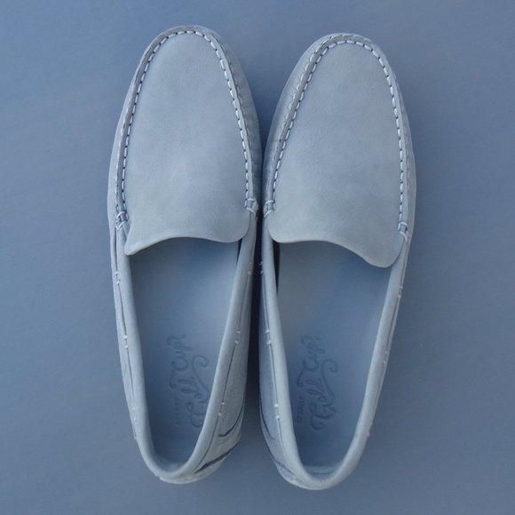 SIZE 9.5. SPERRY Gold Cup nubuck leather slip-on loafers. - Picture 11 of 16